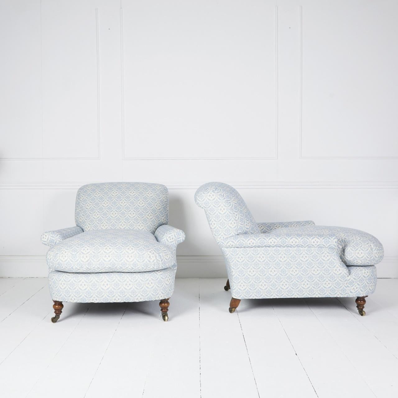 Howard & Sons Clubsessel 19. Jahrhundert im Zustand „Gut“ im Angebot in Stroud, GB