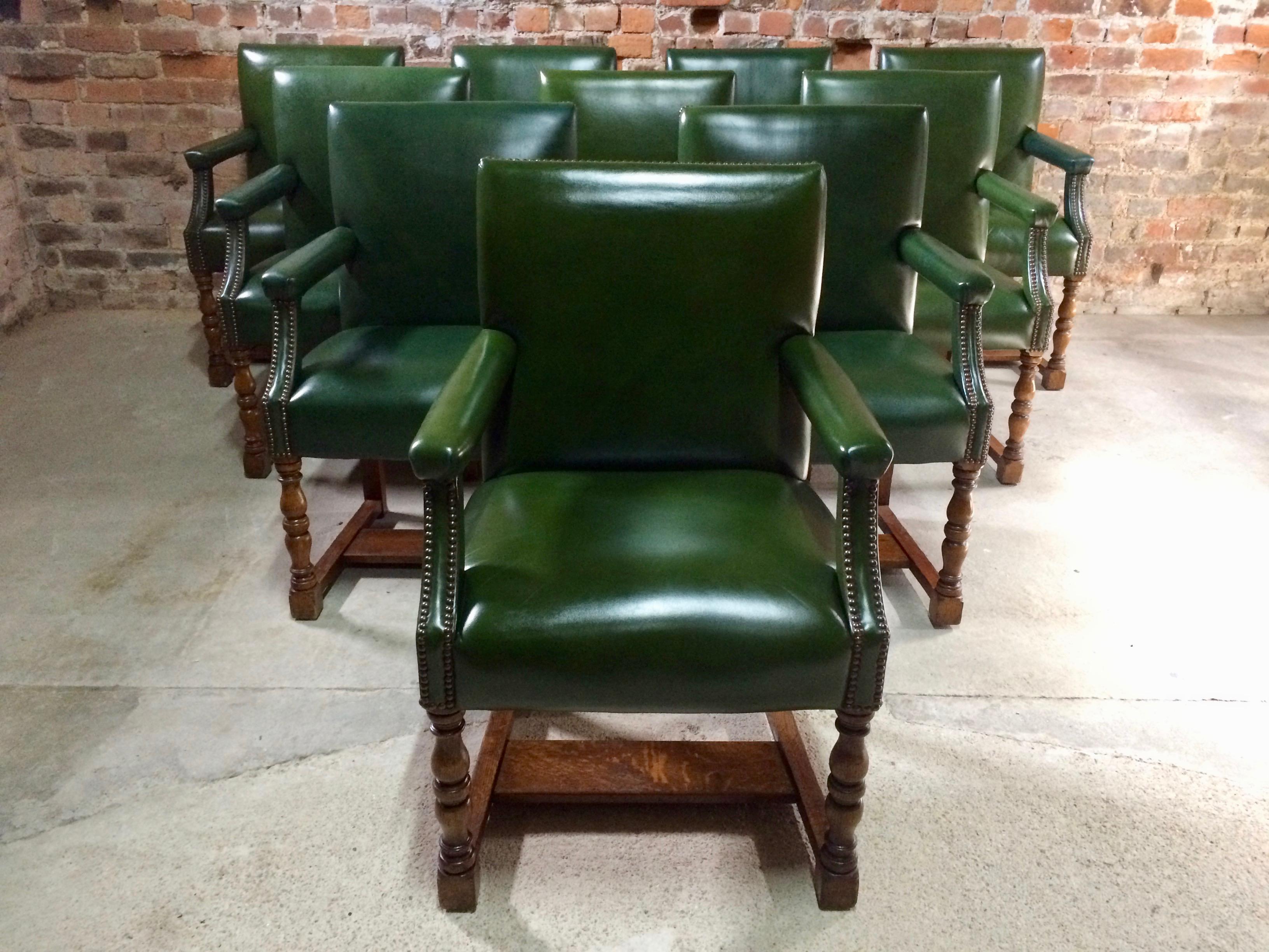 Howard & Sons Dining Chairs Armchair Boardroom Dining Library Gainsborough 5