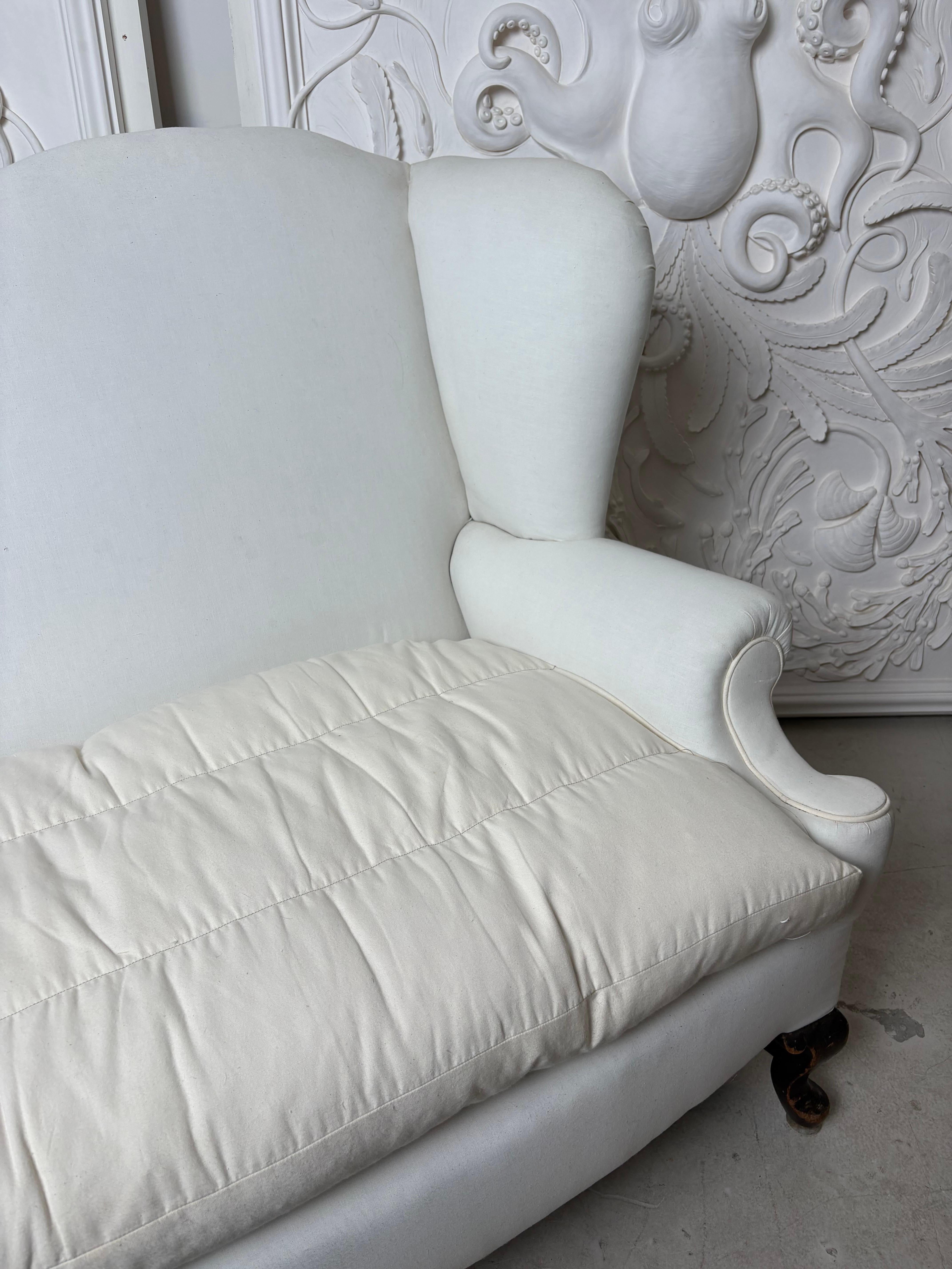 Howard & Sons Doppelflügelsofa Sessel im Angebot 5