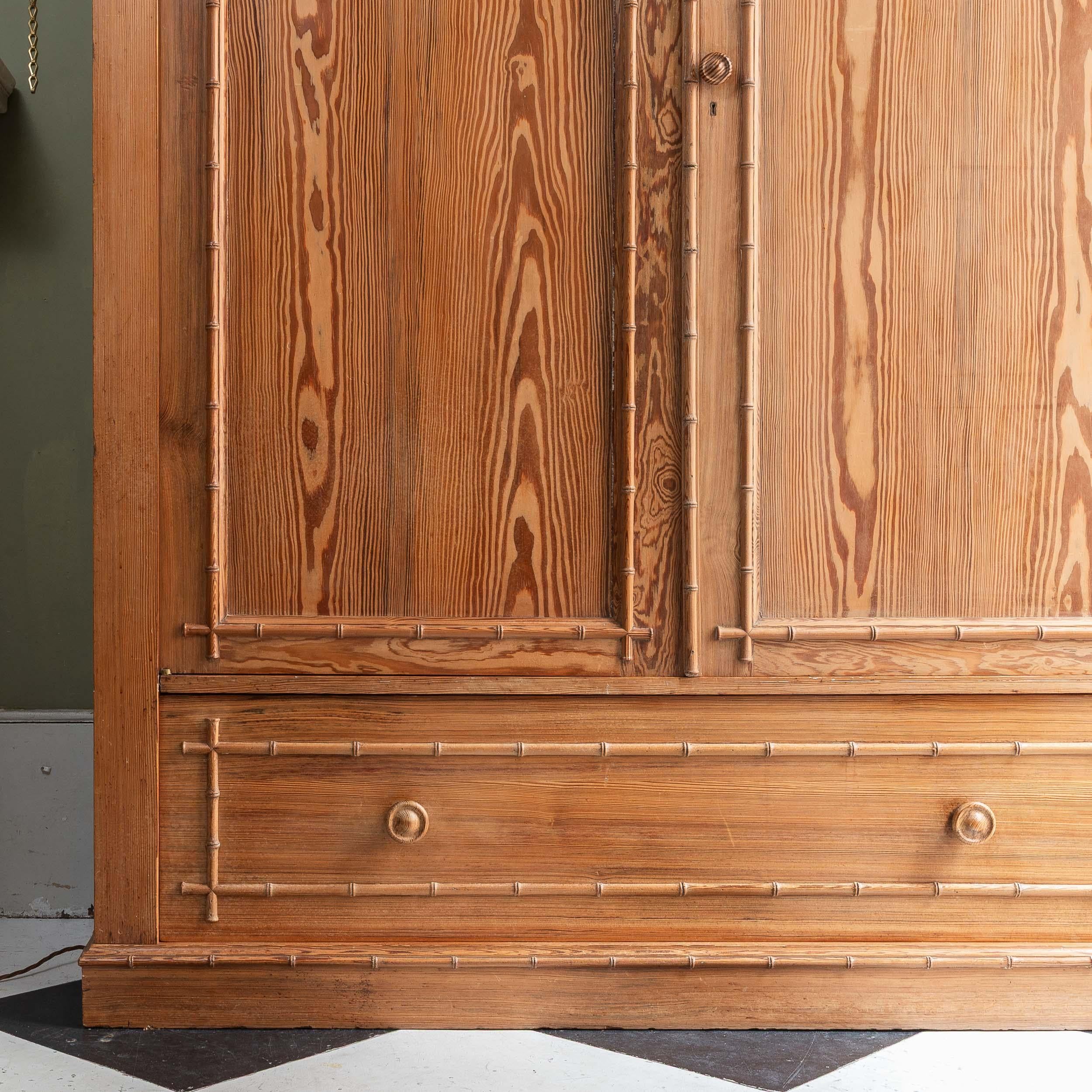Howard & Sons Douglas Fir Wardrobe For Sale 3