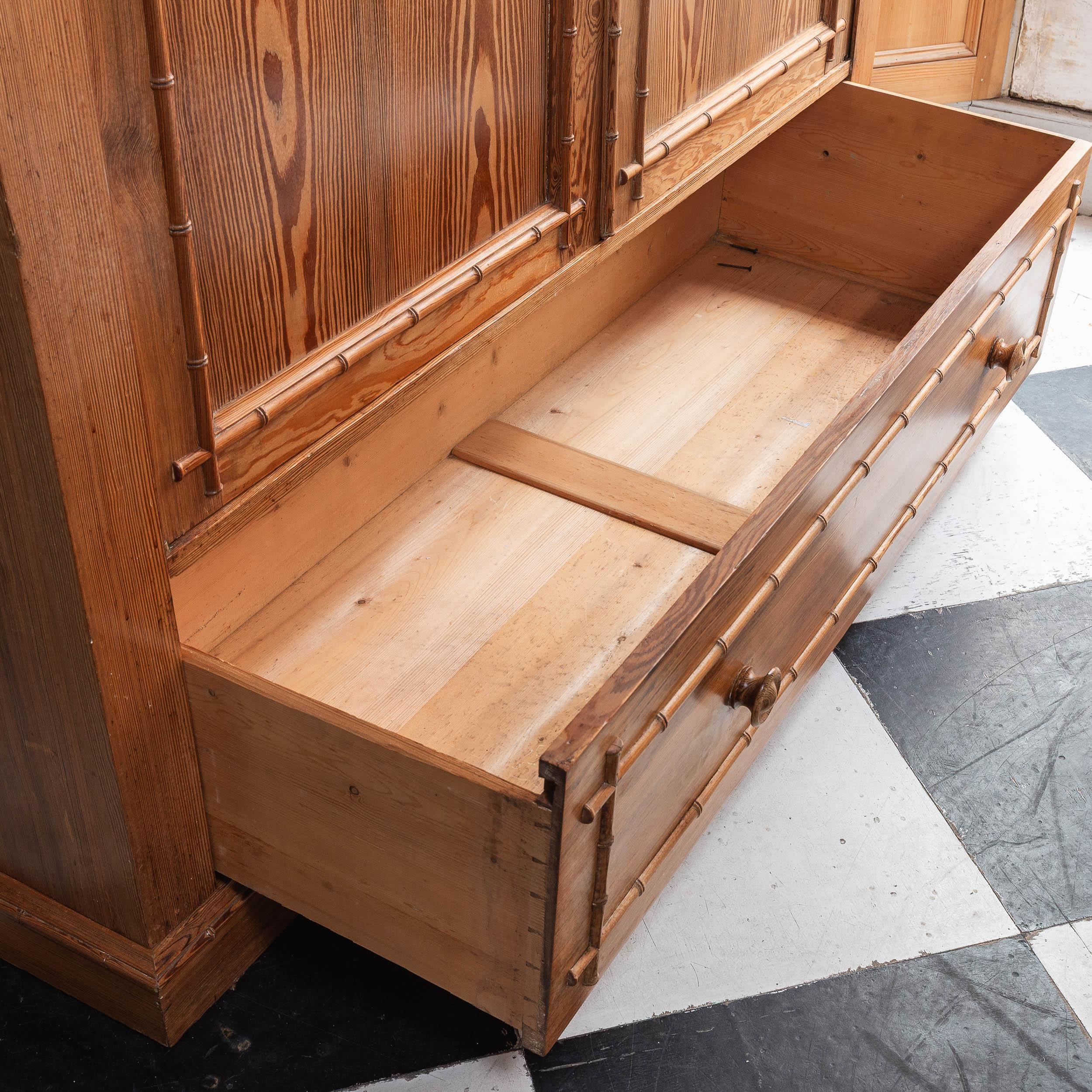 Howard & Sons Douglas Fir Wardrobe For Sale 5