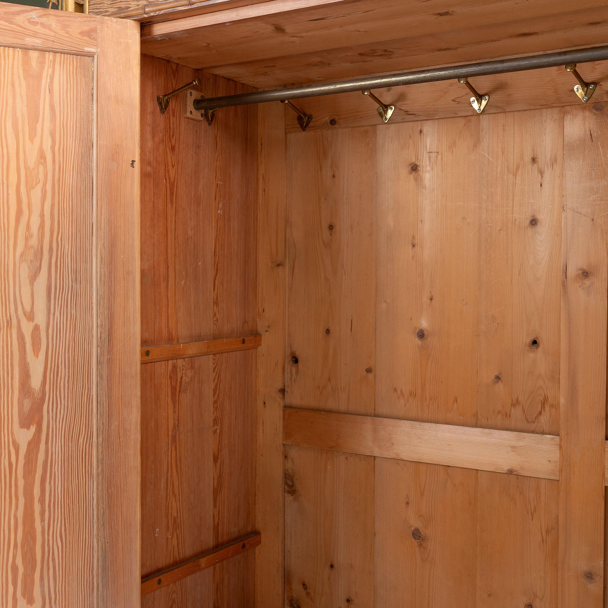 Howard & Sons Douglas Fir Wardrobe For Sale 7