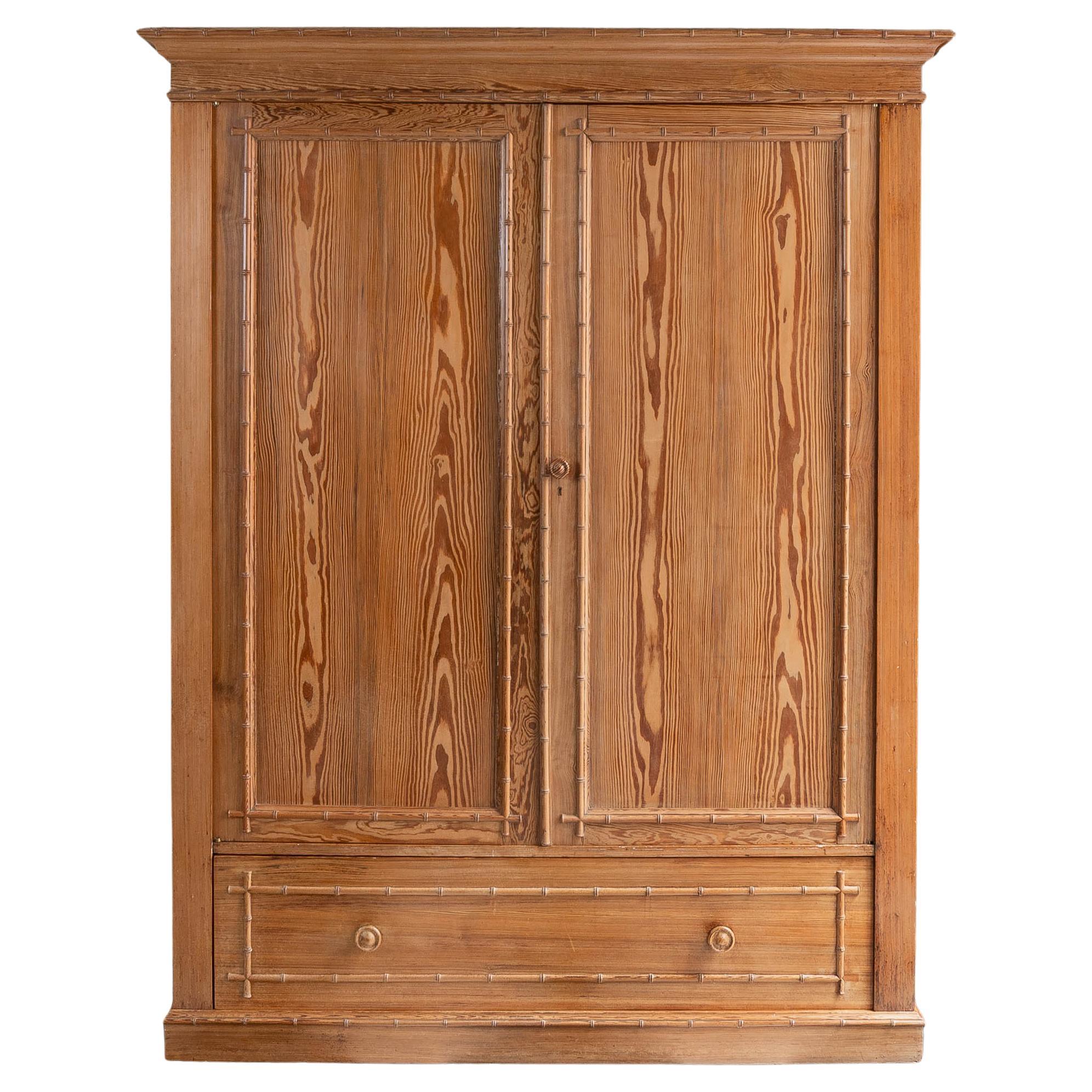 Howard & Sons Douglas Fir Wardrobe For Sale