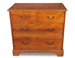 Howard & Sons English Antique Army & Navy Stores Hand Crafted Chest of Drawers