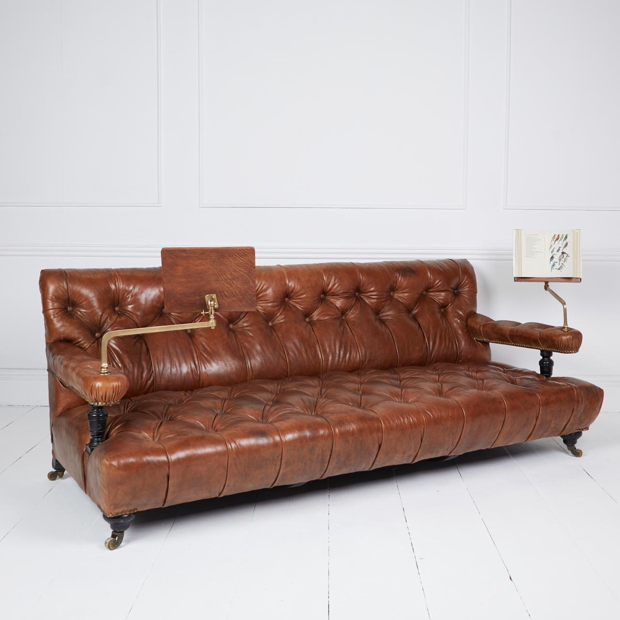 Anglais Canapé club Howard & Sons en vente