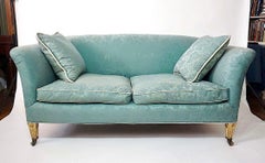 Howard & Sons 'Portarlington' Sofa with Giltwood Legs, circa 1905