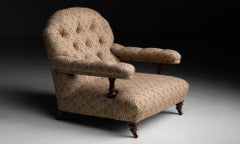 Howard & Sons Reading Chair, England circa 1860