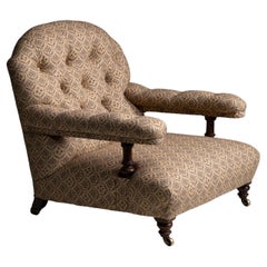 Howard & Sons Reading Chair, England circa 1860