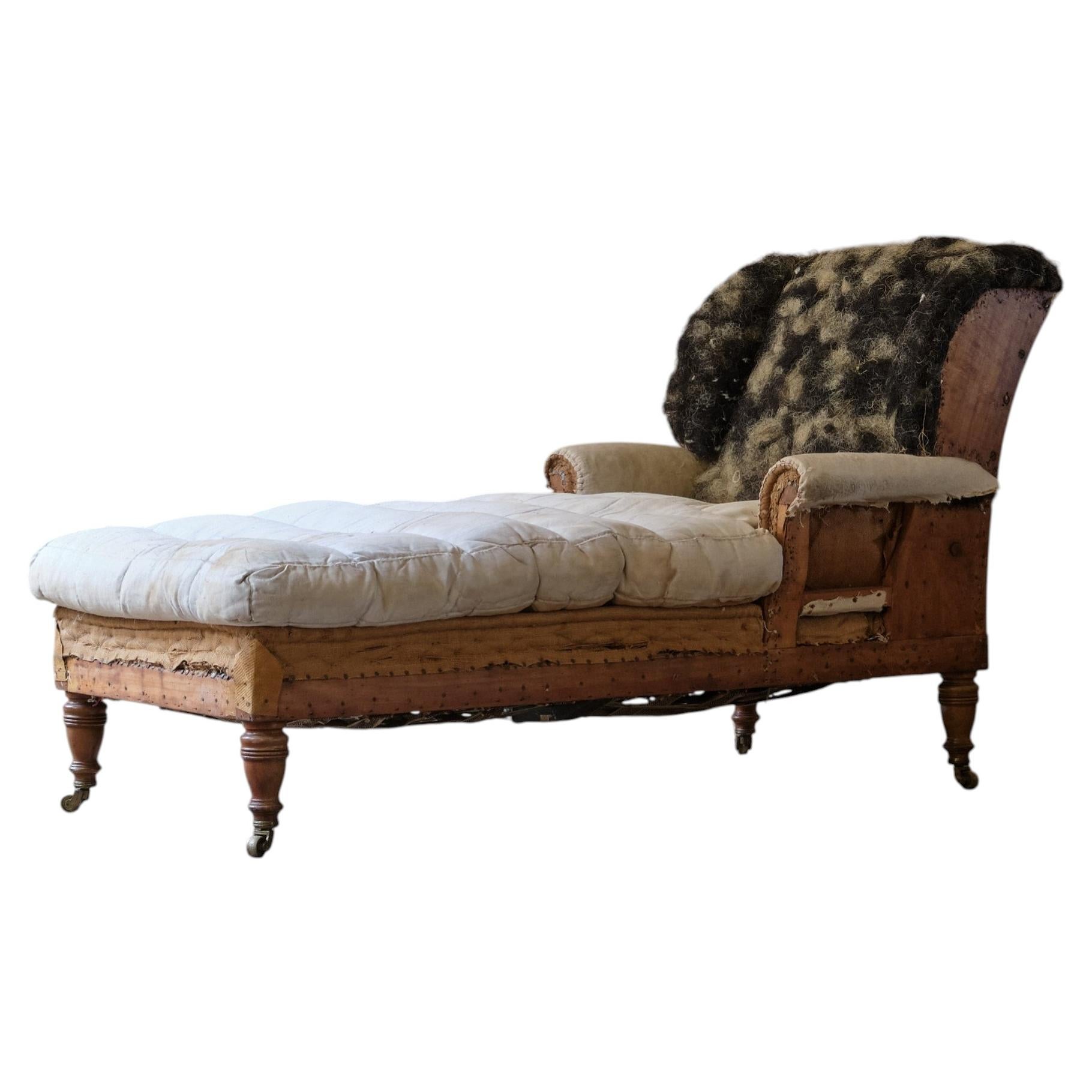 Howard & Sons reclining daybed c. 1900