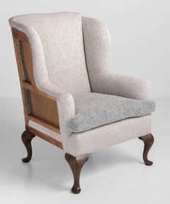 Howard & Sons Wingback Chair, England, circa 1930