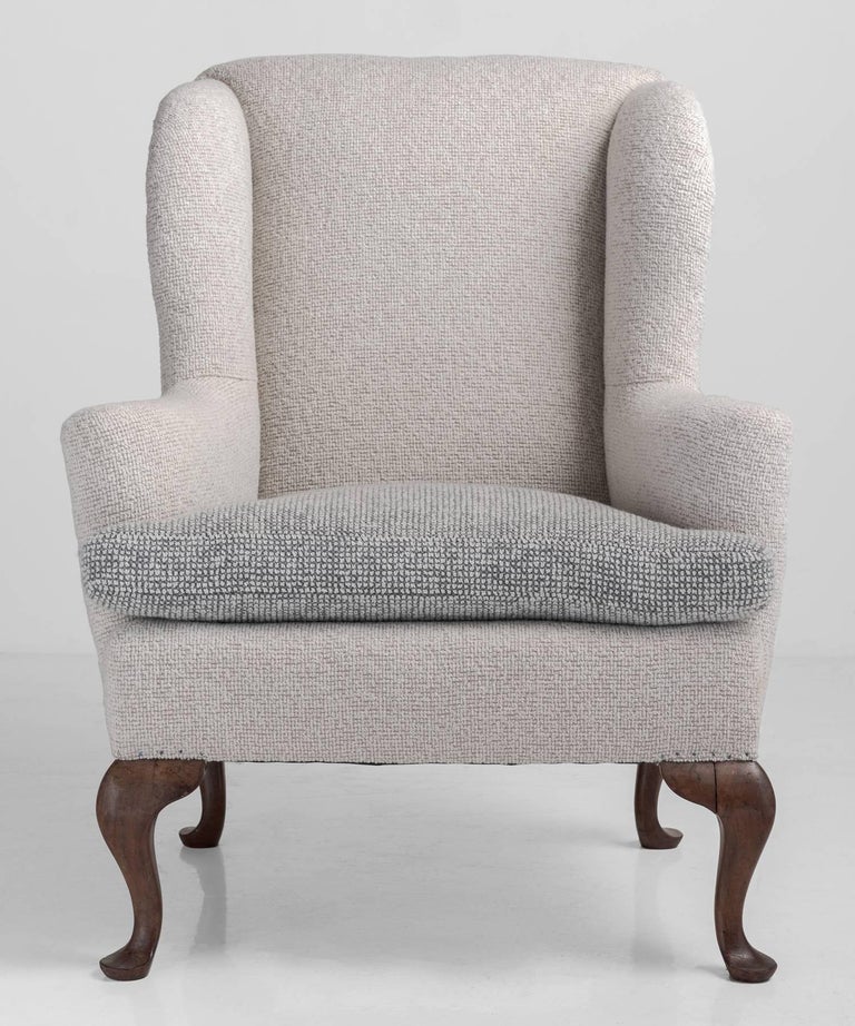Howard and Sons Wingback Chair, England, circa 1930 at 1stDibs