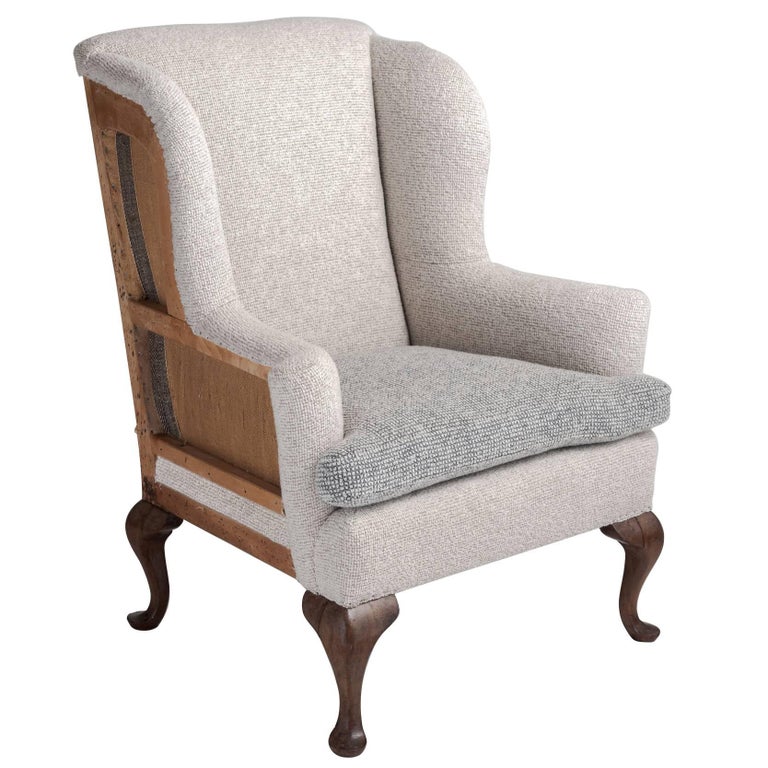 Howard and Sons Wingback Chair, England, circa 1930 at 1stDibs