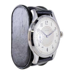 Howard Steel Exhibition Back Ovesized Pocket Wrist Watch, circa 1925