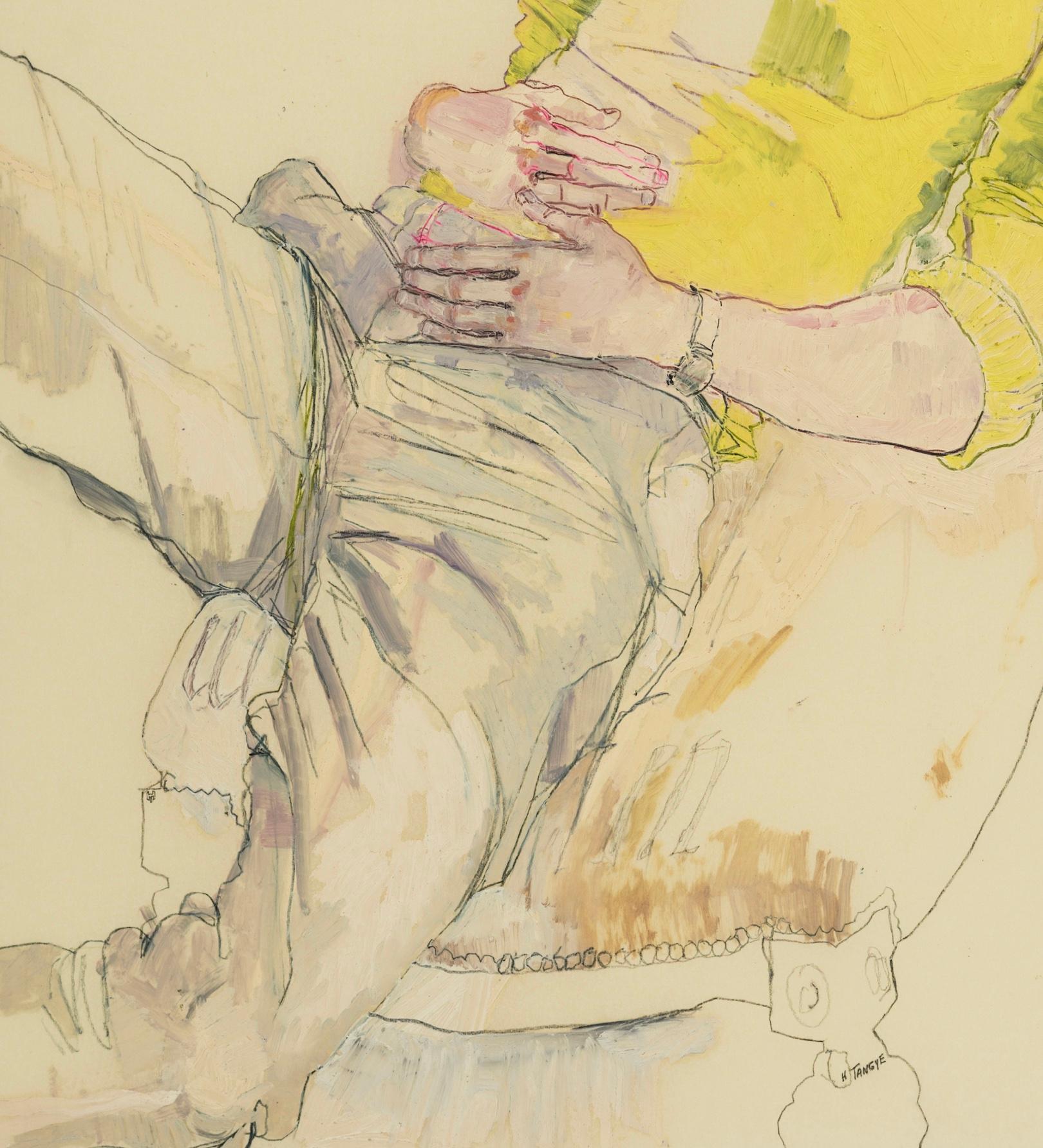 Howard Tangye (b.1948, Australia) has been an influential force in fashion for decades. Lecturing at London’s Central Saint Martins for 35 years, including 16 years as head of BA Womenswear. There, he tutored many contemporary greats, including John
