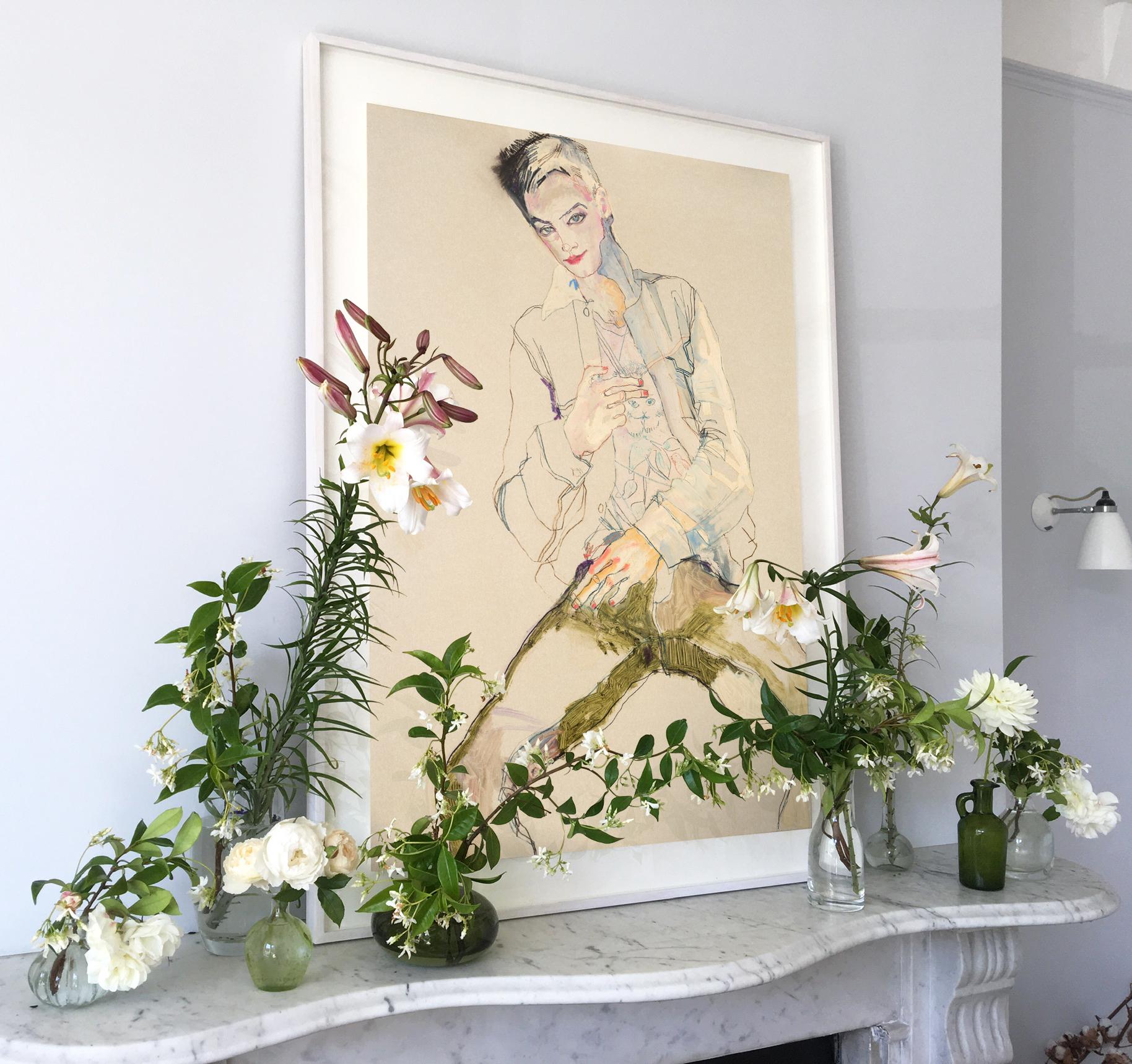 Howard Tangye (b.1948, Australia) has been an influential force in fashion for decades. Lecturing at London’s Central Saint Martins for 35 years, including 16 years as head of BA Womenswear. There, he tutored many contemporary greats, including John