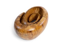 Spiral Coffee Table in Spalted Maple by Howard Werner