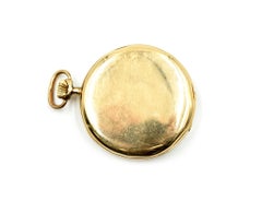 Howard Yellow Gold mechanical Pocket Watch