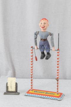 Howdy Doody Acrobatic Toy, ca. 1950s, Celluloid and Metal, Signed by Maker