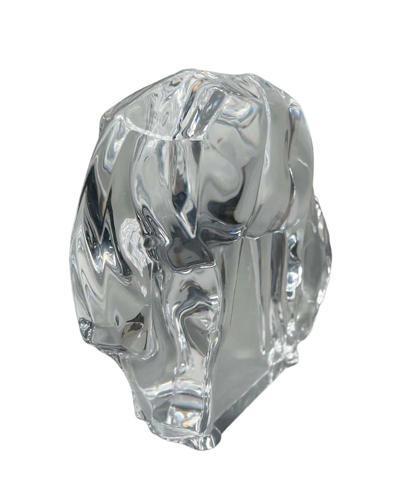 Japanese Hoya Crystal Horse Sculpture