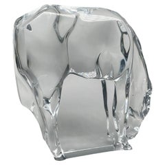 Hoya Crystal Horse Sculpture