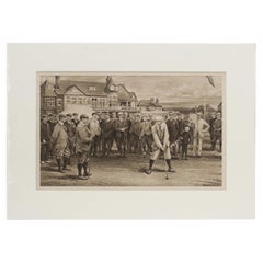 Antique Hoylake. Life Association Print By Michael Brown. Sporting Art.