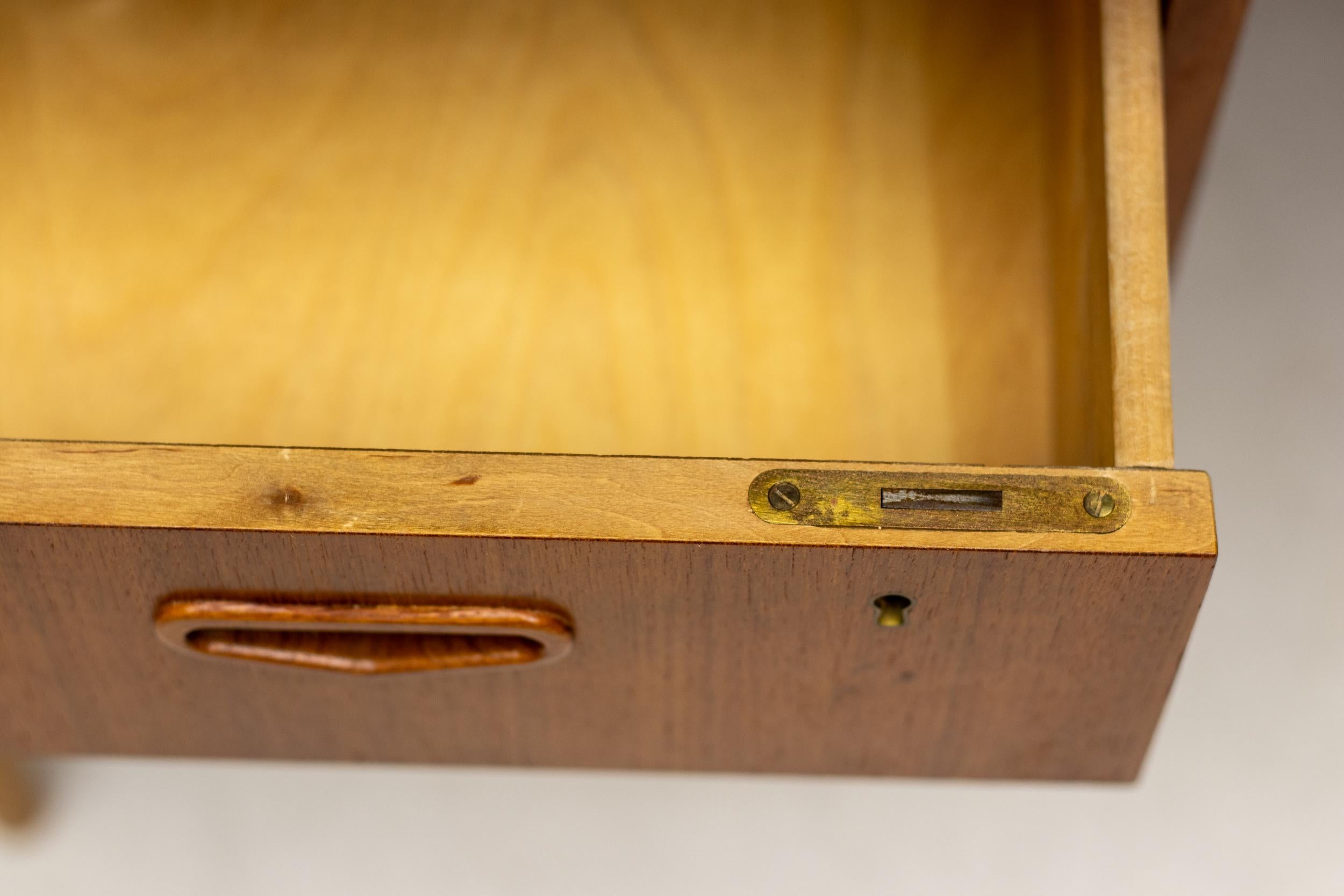 H. & A. Scrivania moderna in teak di Hansen in vendita 1
