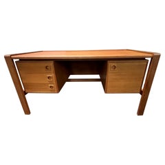 H.P. Hansen Floating Executive Desk in Teak