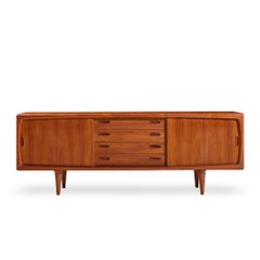 HP Hansen Mid Century Danish Teak Credenza