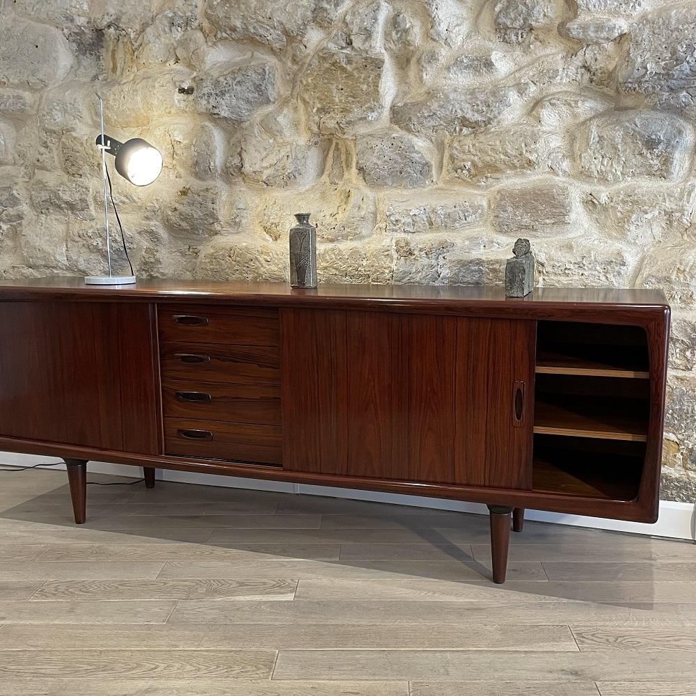 Danish HP Hansen rosewood sideboard For Sale