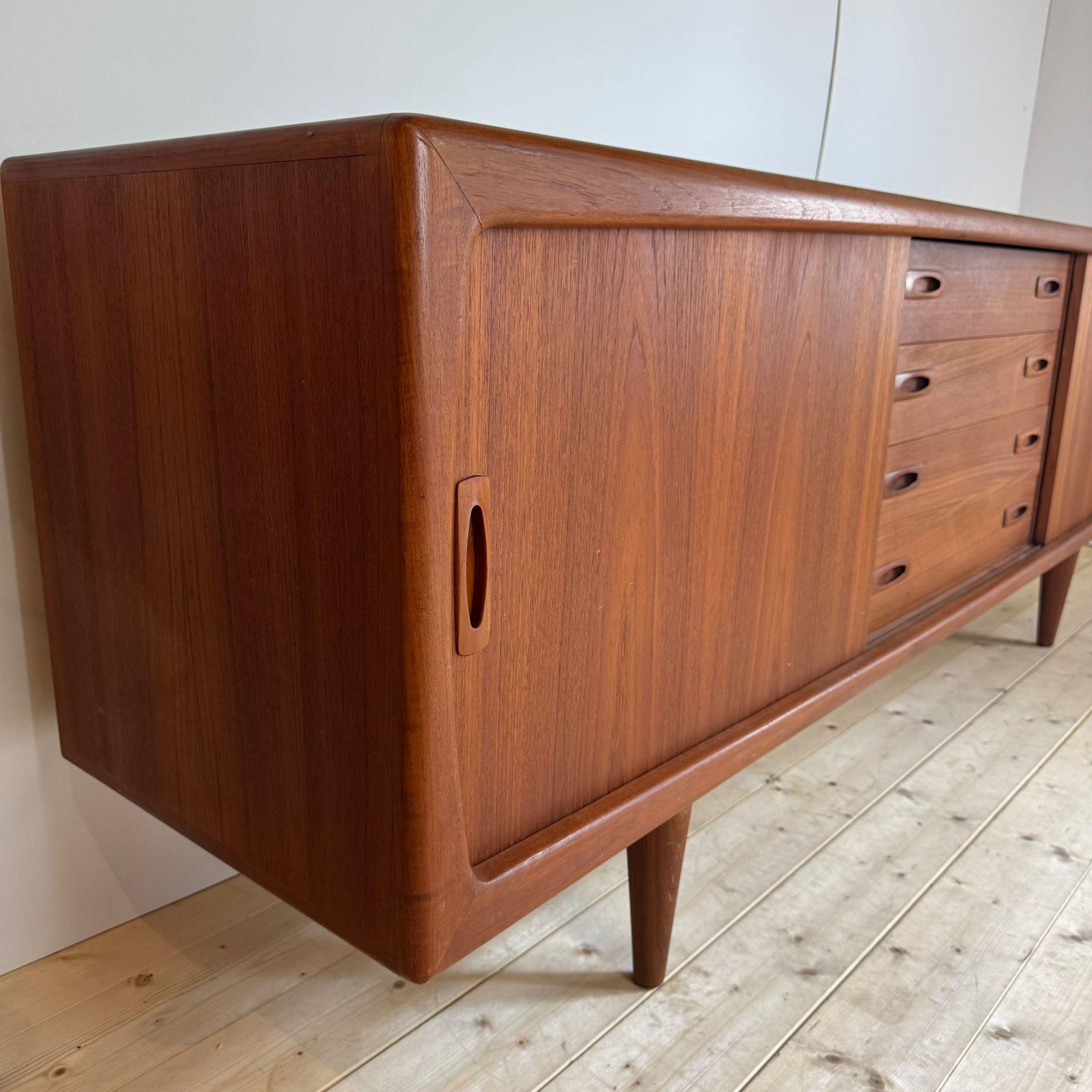 HP Hansen, Buffet en teck, Danemark, 1960 en vente 2