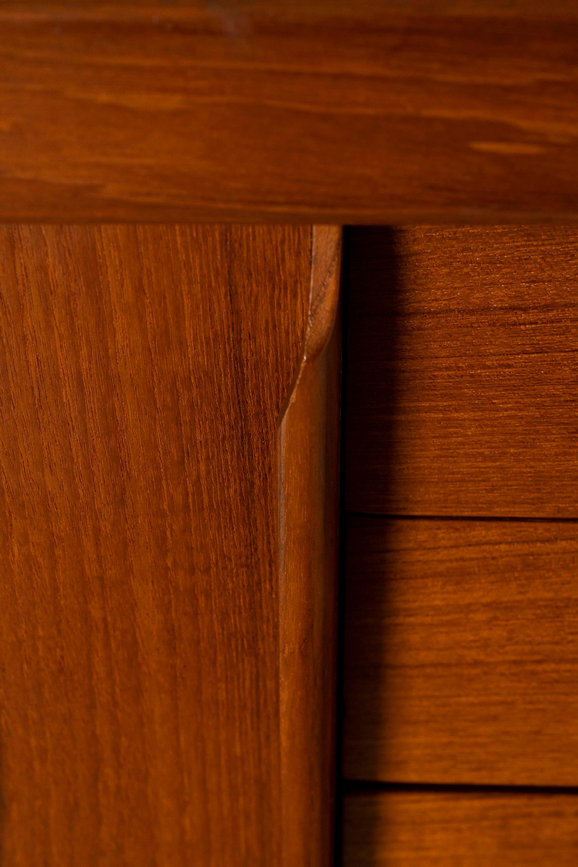 H.P. Hansen's Danish Design Teak Sideboard, 1950s 2