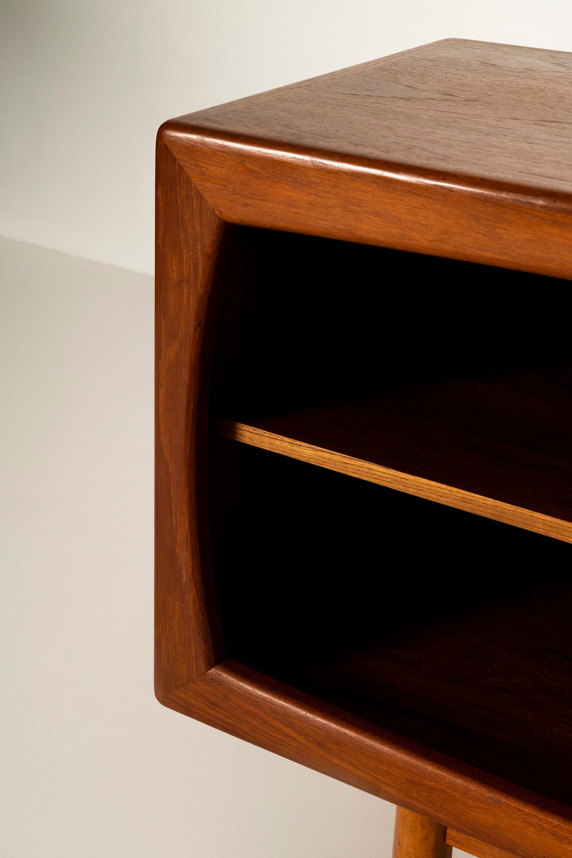 H.P. Hansen's Danish Design Teak Sideboard, 1950s 1