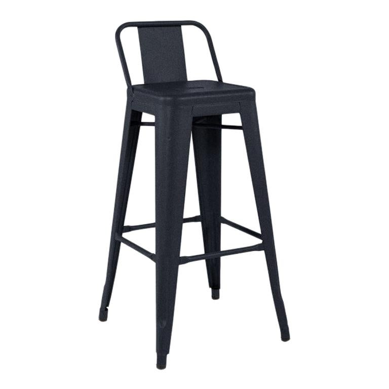 HPD 75 Outdoor Stool in Midnight Blue by Tolix, US For Sale