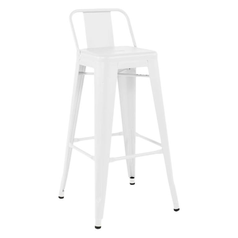 HPD 75 Stool Indoor in White by Tolix, US For Sale