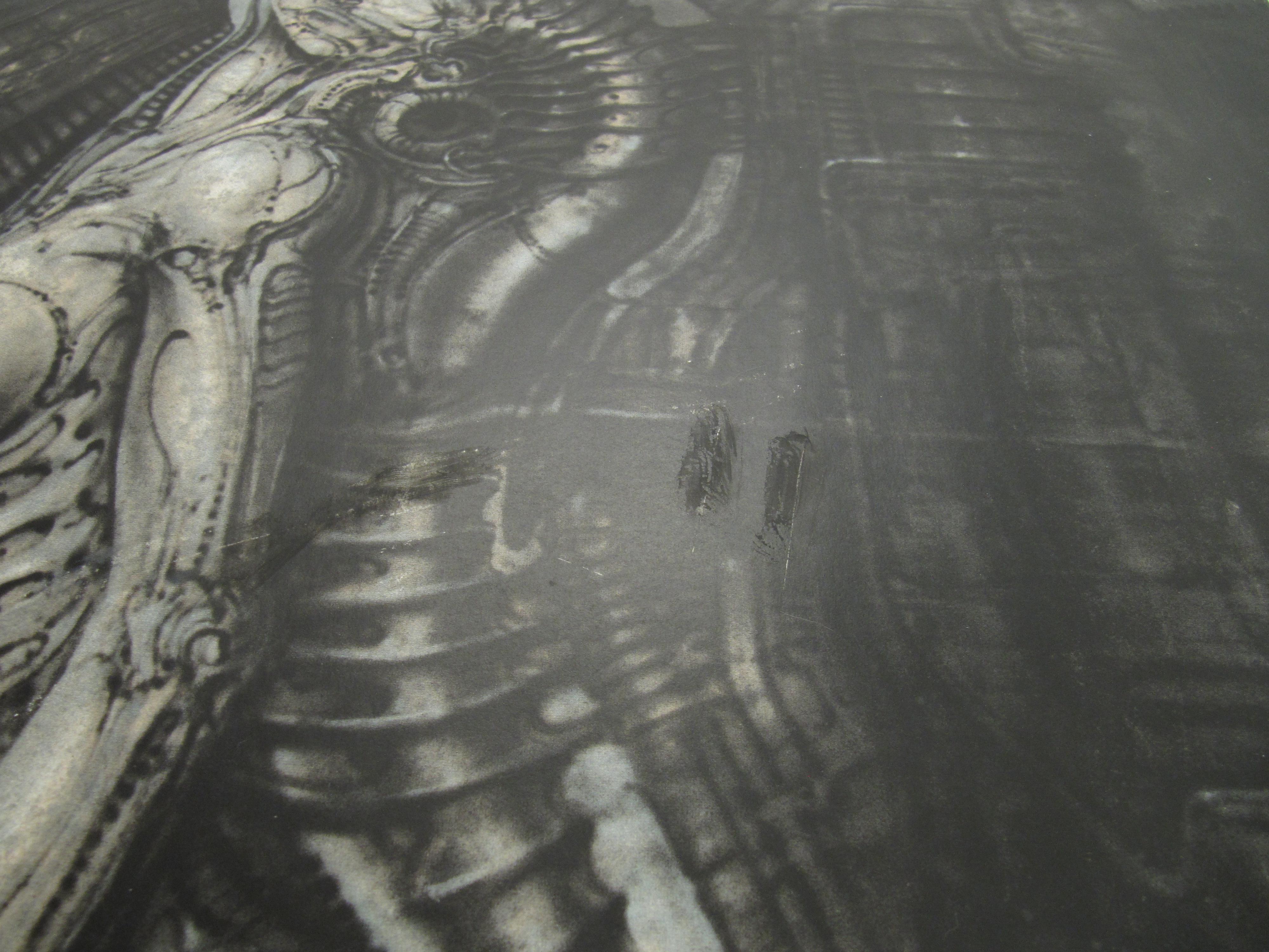 H. H. Hans Rudolf Giger Erotomeccanica Biomeccanica Serigrafia Svizzera 1979 6