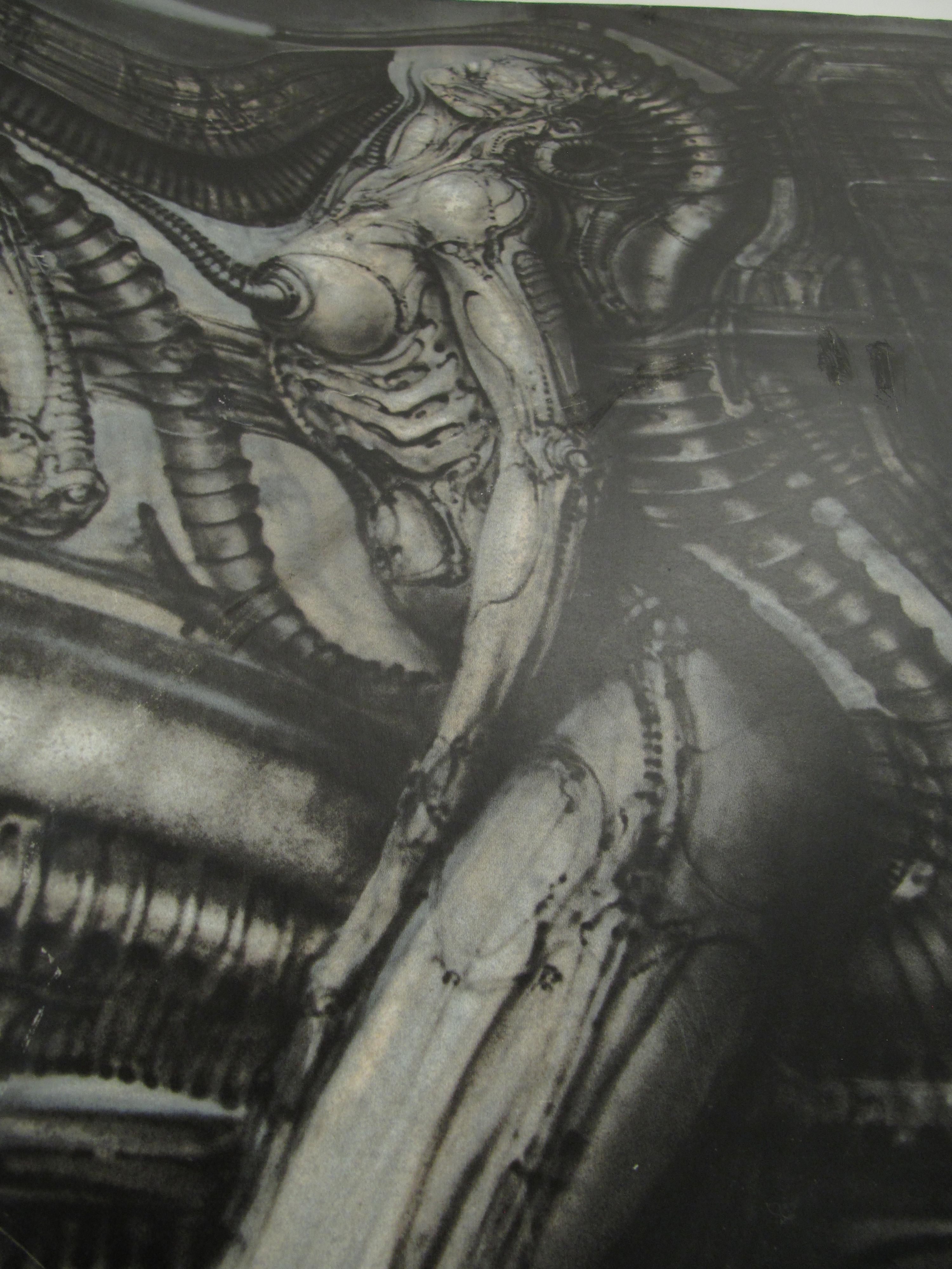 H.R. Hans Rudolf Giger Erotomechanics Biomechnical Screen Print Switzerland 1979 3