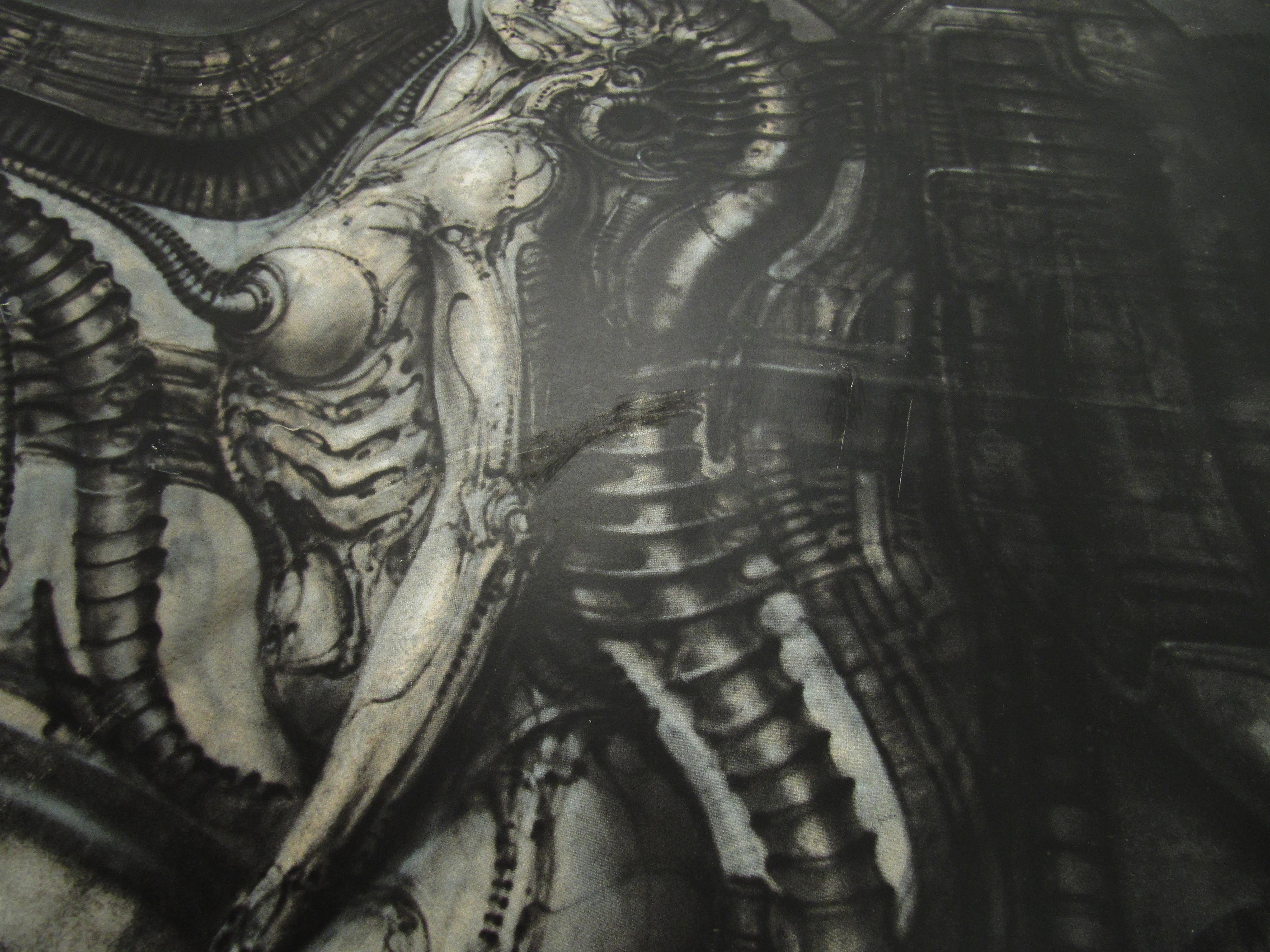 H. H. Hans Rudolf Giger Erotomeccanica Biomeccanica Serigrafia Svizzera 1979 5