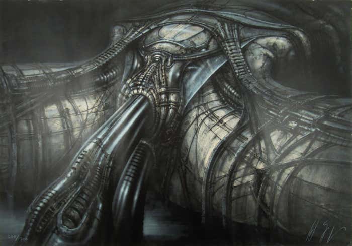 H.R. Giger - H.R. Hans Rudolf Giger Erotomechanics Biomechnical ...