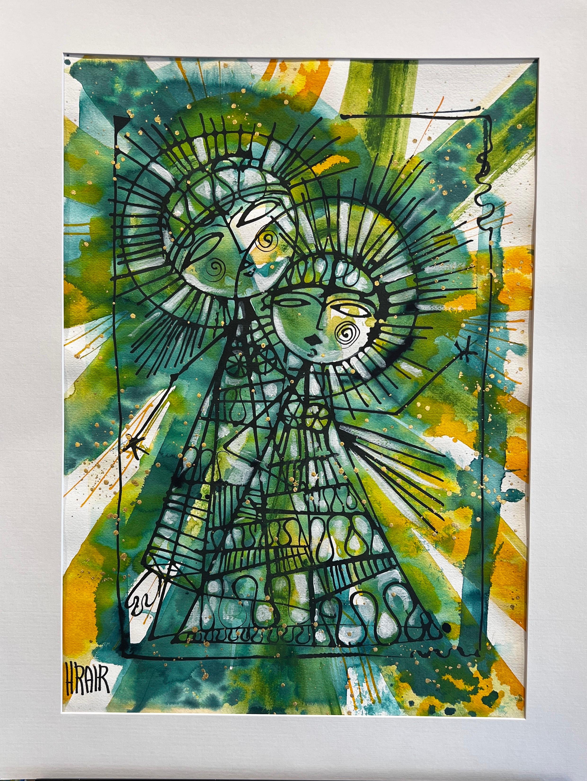 angeli nella pittura moderna
