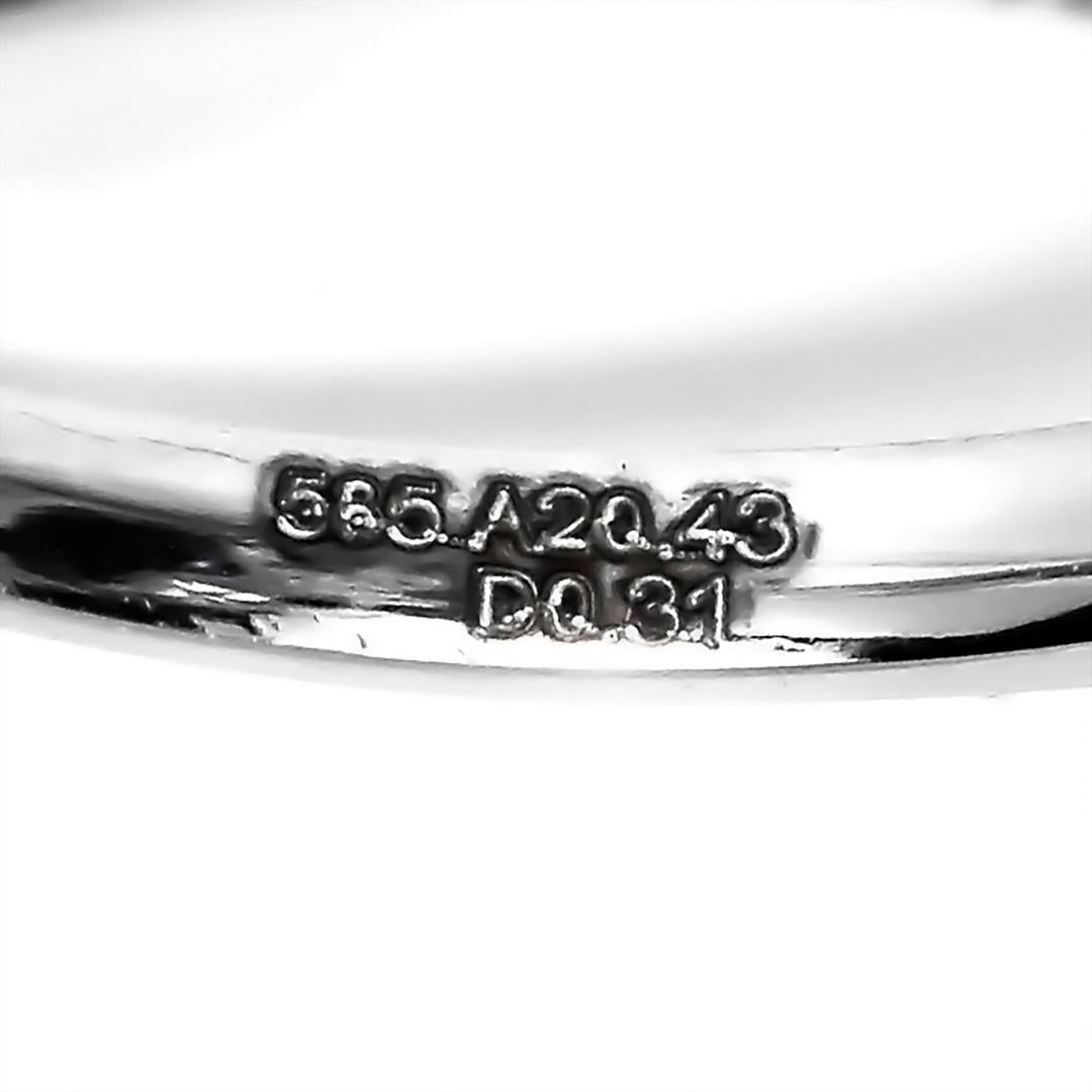 HRD 14K 20.43 ct Natural Vivid Purple Amethyst Diamonds Antique Engagement Ring en venta 2