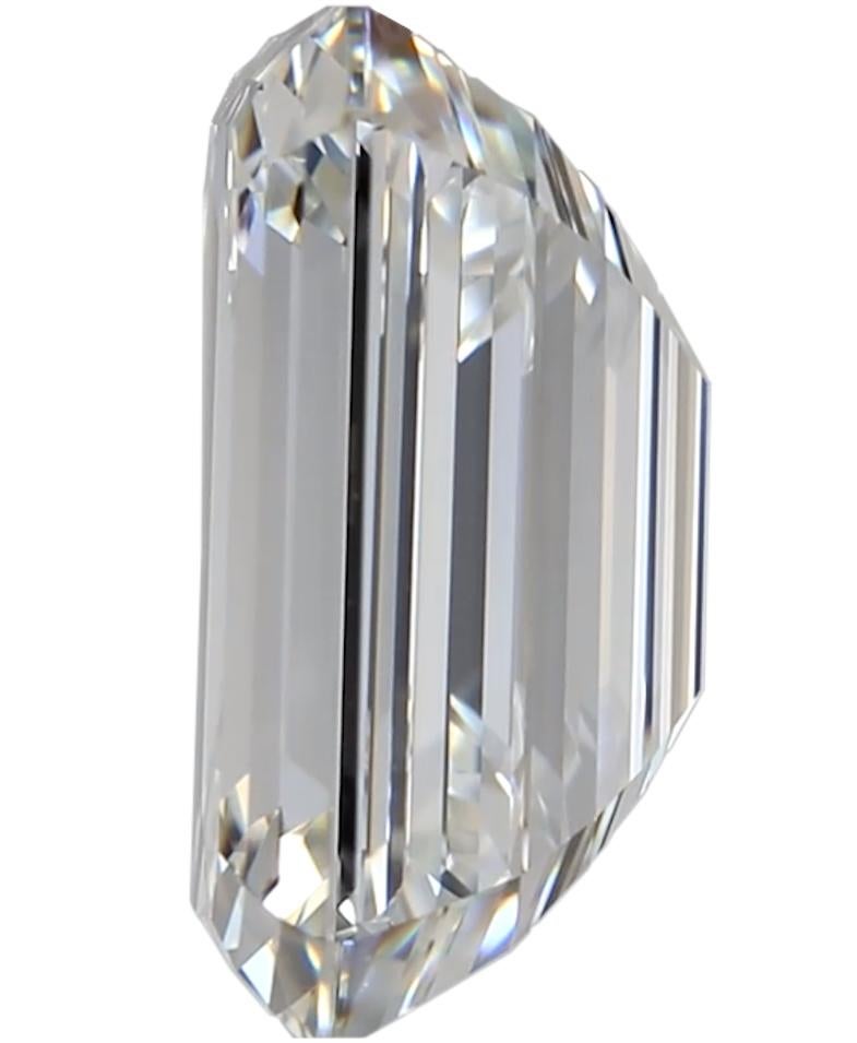 2.5 carat diamond ring emerald cut