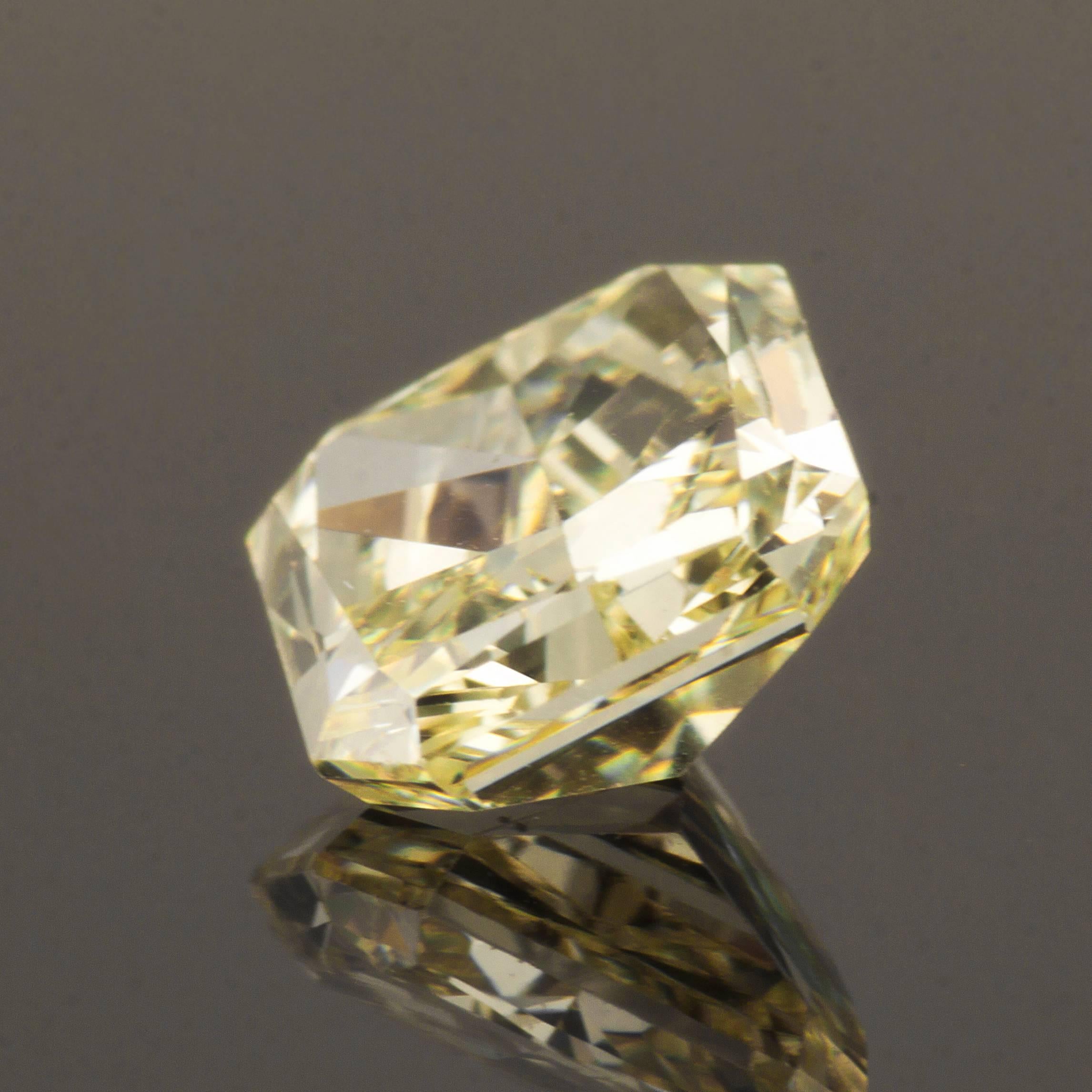 Stunning quality loose fancy yellow diamond with VS2 clarity, graded by HRD (Europe's leading authority in diamond certification). This loose diamond gives you the the opportunity to make your own one-of-a-kind engagement ring, or other jewelry