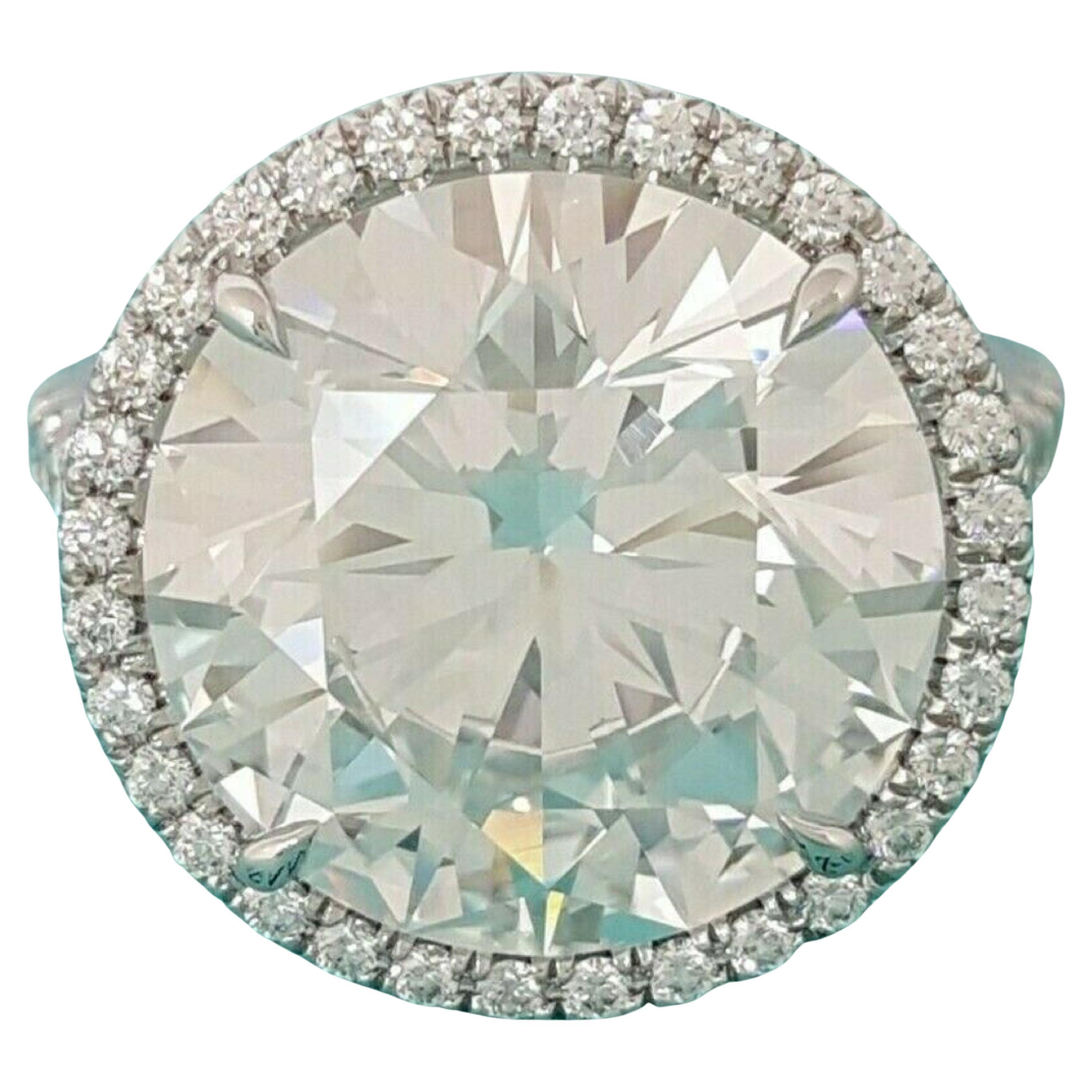 HRD Certified 18 Carat Round Brilliant Cut Diamond Ring