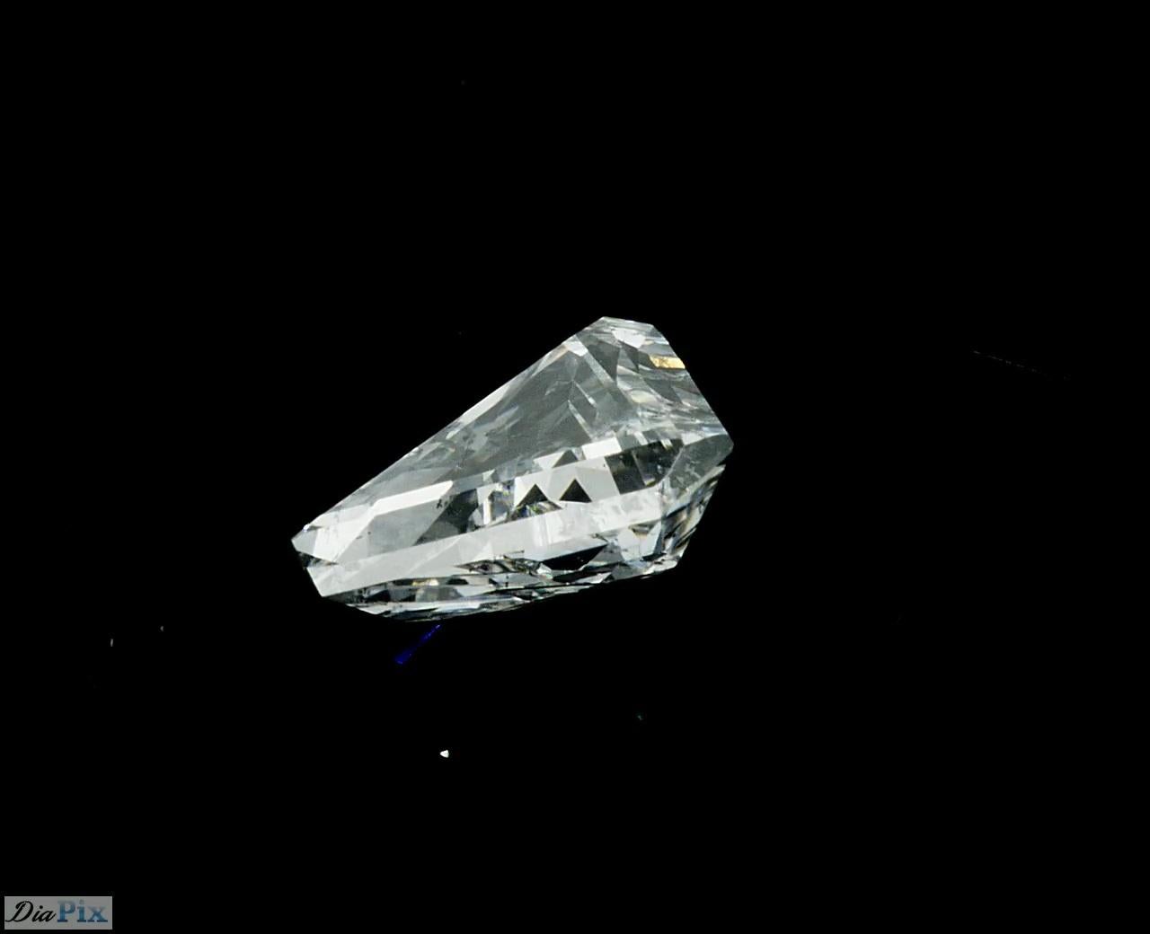 Certified Diamond, Hexagon Cut, F SI2 For Sale 1