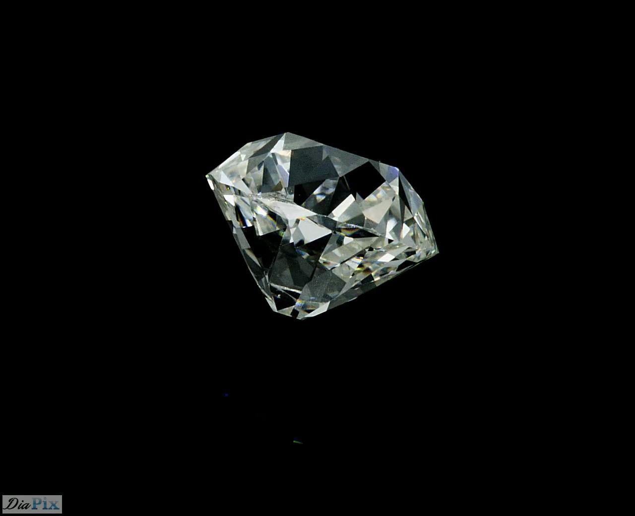 Certified Diamond, Old Mine Cut, 1.61 Carat E VS2 1