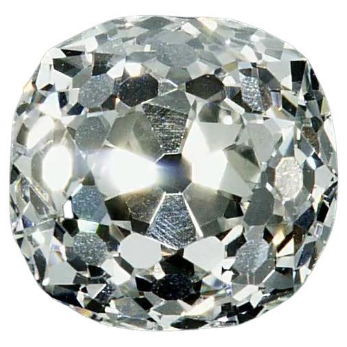 Certified Diamond, Old Mine Cut, 1.61 Carat E VS2