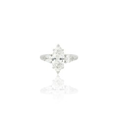 HRD Certified Diamond trilogy ring