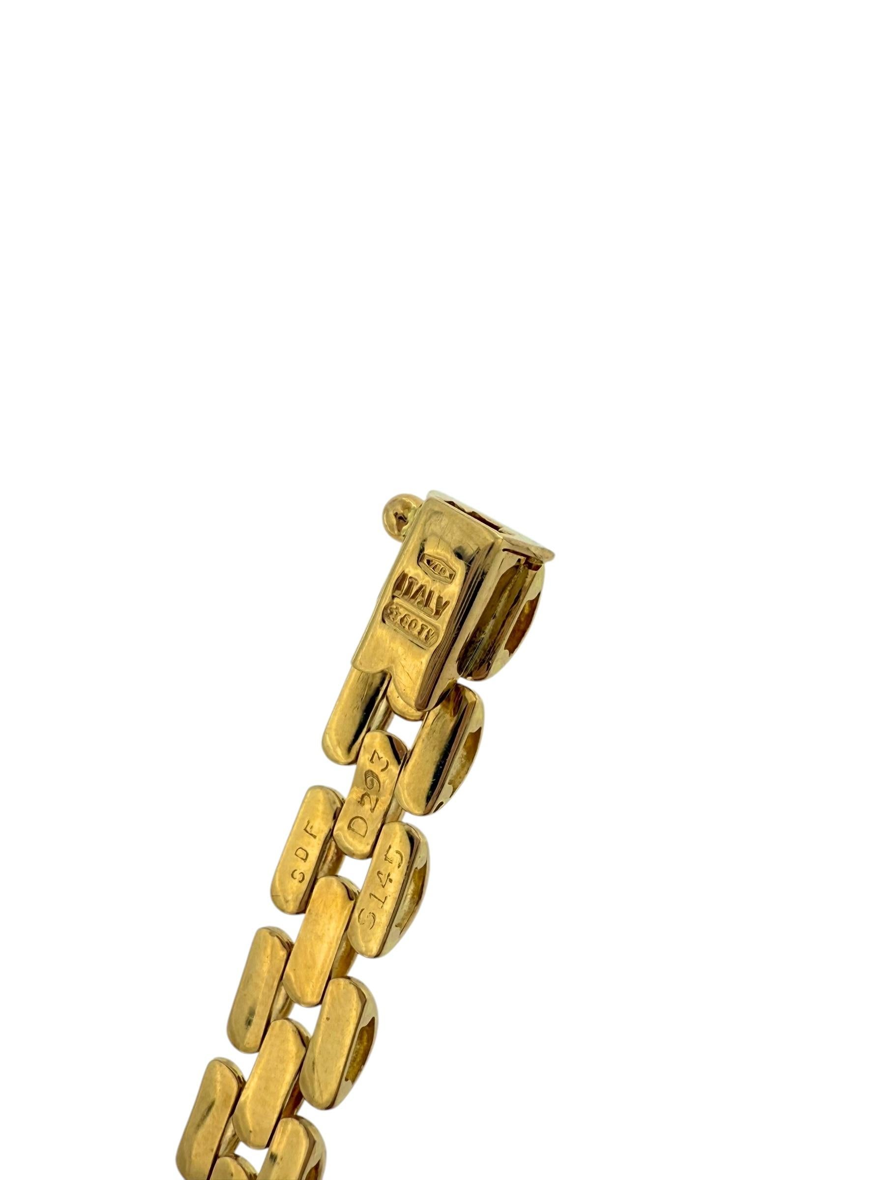 HRD Certified Yellow Gold Necklace with 5.00ct Natural Diamonds For Sale 5