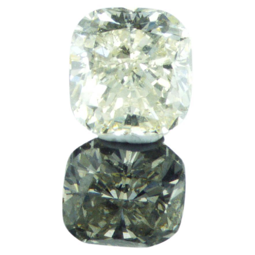 HRDAntwerp certified 1.00 carat Cushion Shape Natural Diamond For Sale