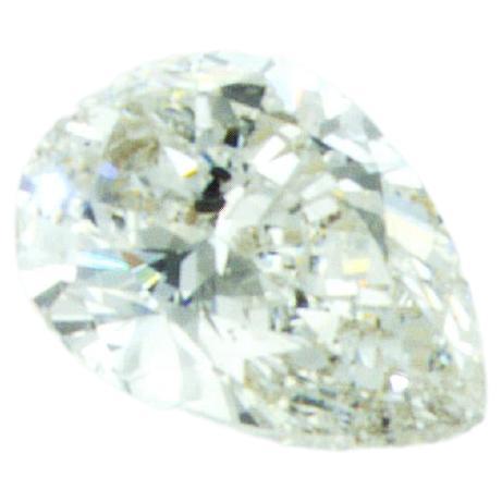 HRDAntwerp certified 1.02 carat Pear Shape Natural Diamond